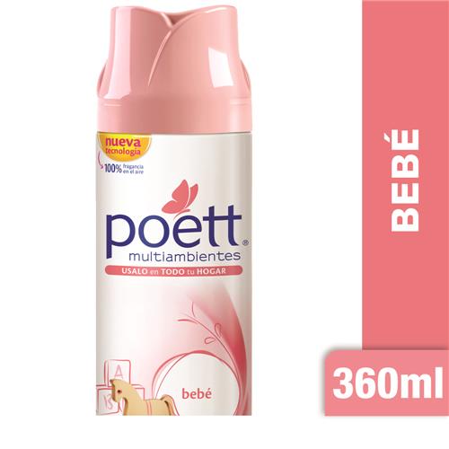 DESODORANTE AMB BEBE POETT x 360 ml