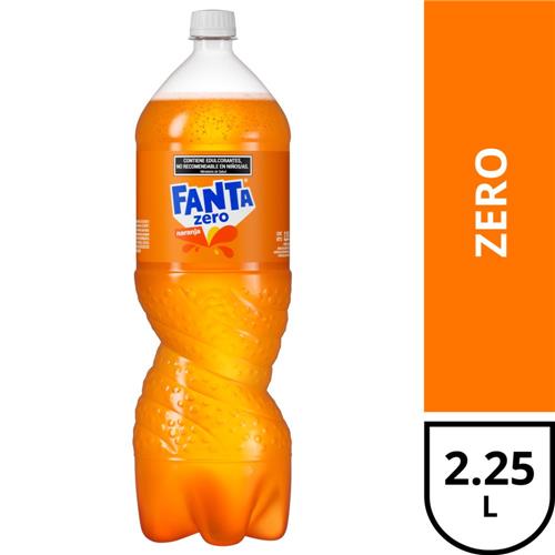 FANTA NARANJA ZERO DESCT x2.25lts