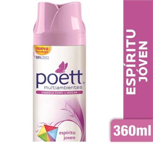 DESODORANTE AMB ESPIR JOV POETT x 360 ml