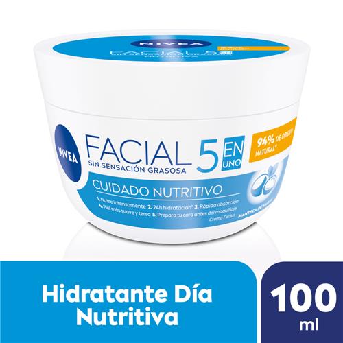 CREMA FACIAL CUIDADO NUTRITIVO NIVEA x 100ml