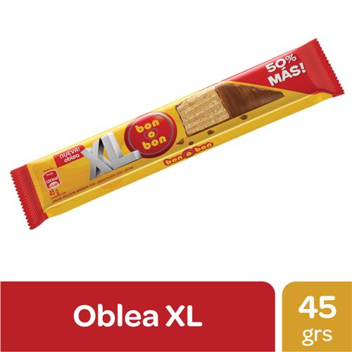 BON O BON OBLEA XL LECHE x 45g