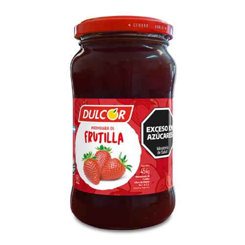 MERMELADA FRUTILLA DULCOR x454grs