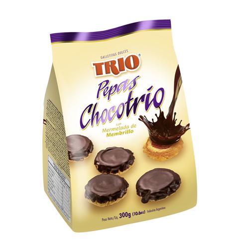GALLETITAS TRIO PEPAS CHOCOTRIO x300grs