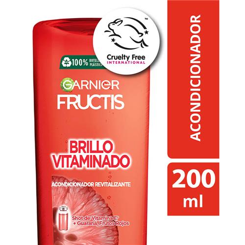 ACONDICIONADOR GARNIER FRUCTIS BRILLO x 200ml