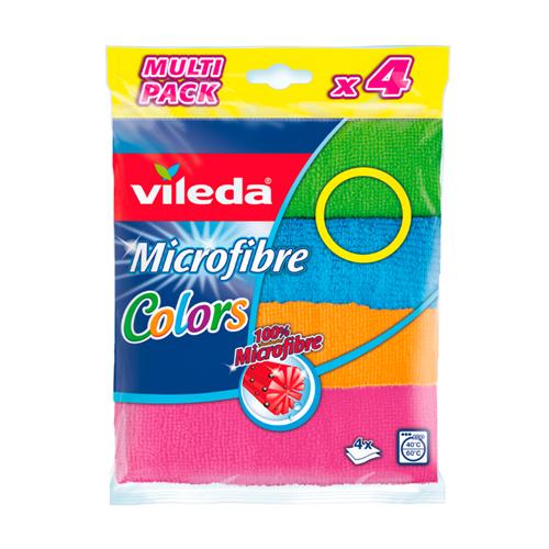 PAÑO MICROFIBRA COLORS VILEDA x 2