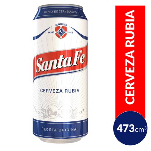 CERVEZA SANTA FE LATA PACK 473 x 6u