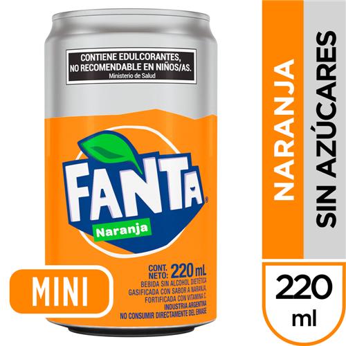 FANTA NARANJA S /AZU x 220ml