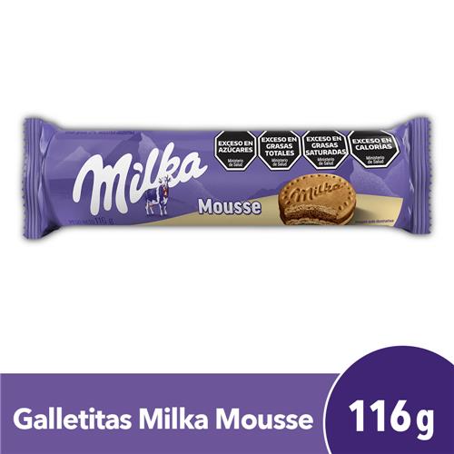 GALLETA MILKA MOUSSE x 116g