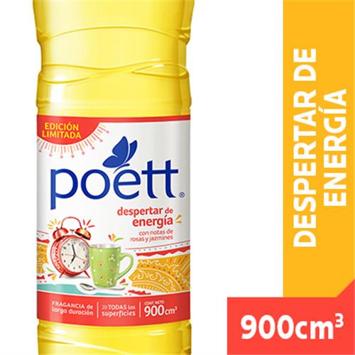 LIMPIADOR LIQUIDO DESPERTAR ENERGIA POETT x900ml