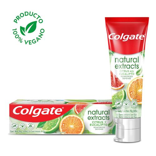CREMA DENTAL NATURAL EXTRACTS CITRUS COLGATE x 90g