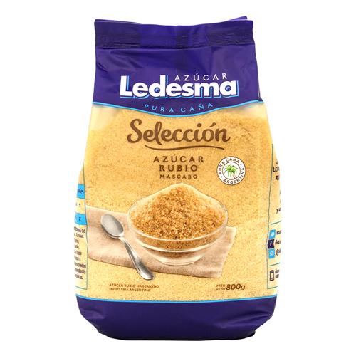 AZUCAR RUBIO MASCABO LEDESMA x800grs