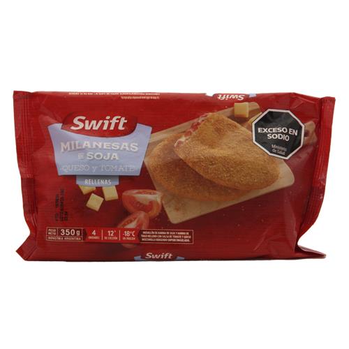 MILANESA DE SOJA SWIFT TOMATE Y QUESO