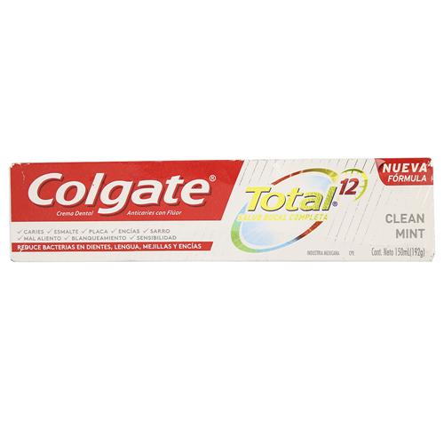 CREMA DENTAL T12 CLEAN MINT COLGATE x 90g