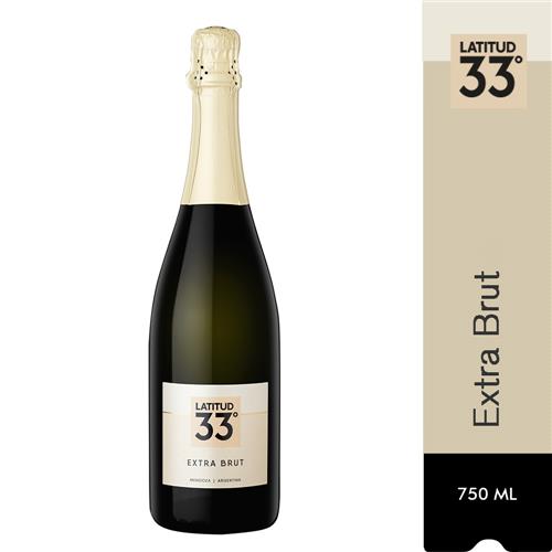 ESPUMANTE LATITUD 33 EXTRA BRUT x 750ml