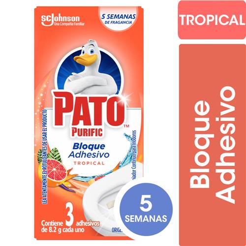 PATO PURIFIC ADHESIVO TROPICAL x3un