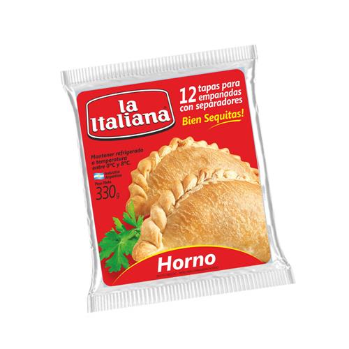 TAPAS EMPANADA HORNO LA ITALIANA x 12u