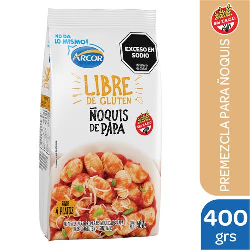 PREMEZCLA ÑOQUIS PAPA ARCOR S/TACC x 400g