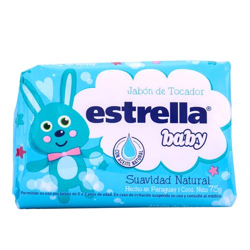 JABON TOC SUAVIDAD NAT BABY ESTRELLA x 75g