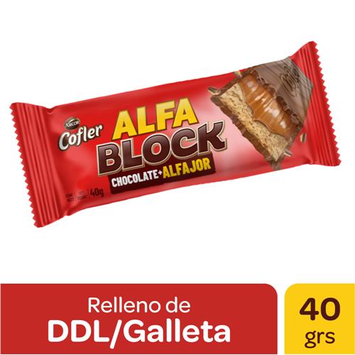 ALFAJOR COFLER BLOCK x40grs