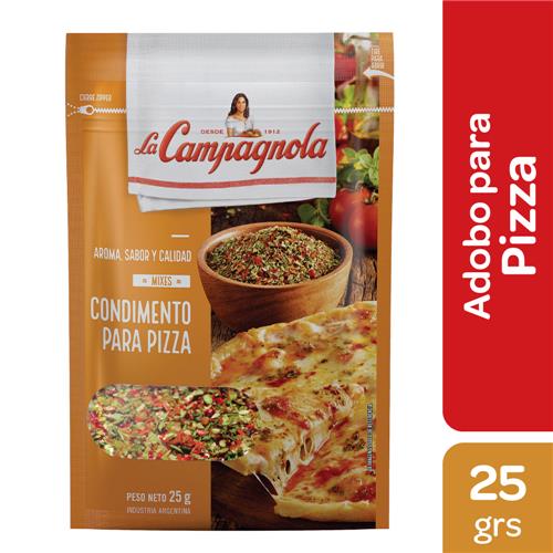 CONDIMENTO PARA PIZZA LA CAMPAGNOLA x 25g