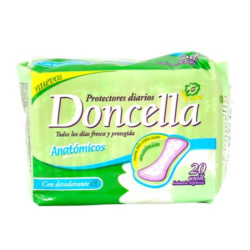 PROTECTORES DIARIOS C/DEO DONCELLA x 20u