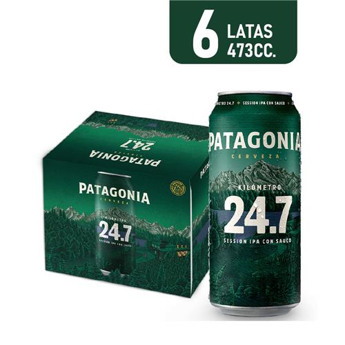 CERVEZA PATAGONIA IPA PACK 473 x 6u