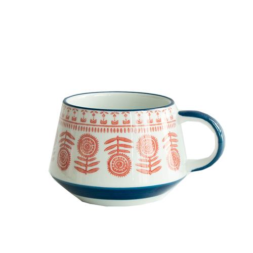 JARRO MUG ACUARELLA ROJO 270