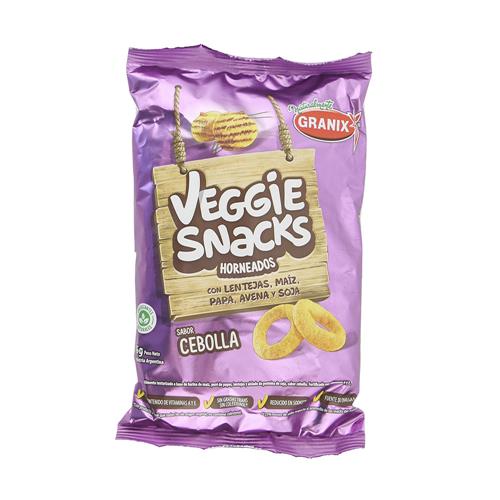 VEGGIE SNACK CEBOLLA GRANIX x 45 g