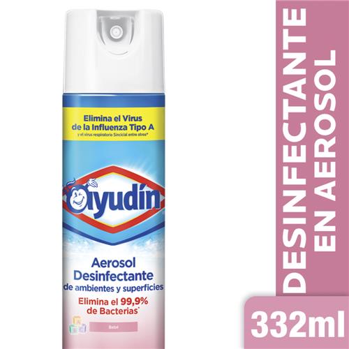 DESODORANTE AMBIENTE DESINF BEBE AYUDIN x332ml