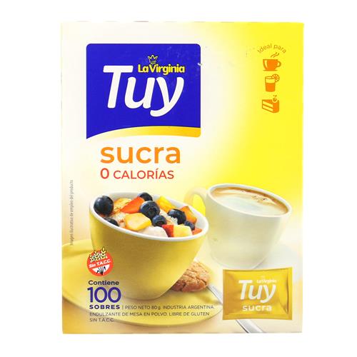 EDULCORANTE TUY SUCRA POLVO X 200SOBRES