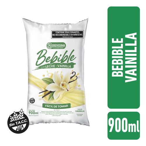 BEBIDA LACTEA 0% VAINILLA LA SERENISIMA x900ml