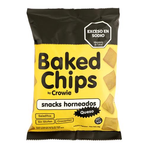 SNACKS DE ARROZ QUESO CROWIE x50grs