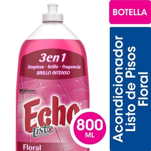 ACONDICIONADOR DE PISOS 3 EN 1 ECHO FLORAL x800ml