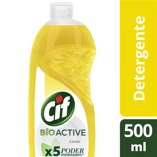 DETERGENTE ACTIVE GEL LIMON CIF x 500ml