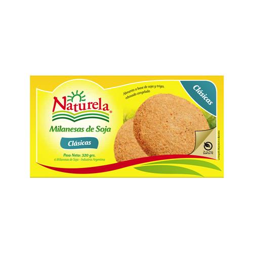 MILANESA DE SOJA CLASICA NATURELA x 4 u