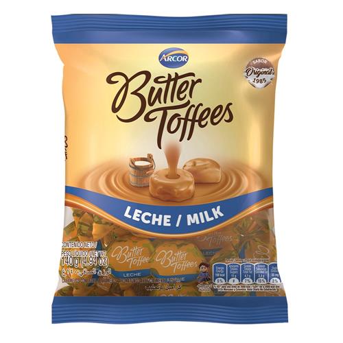 BUTTER TOFFEES LECHE x 140g