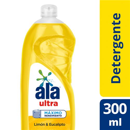 DETERGENTE ALA ULTRA LIMON Y EUCAL x 300ml