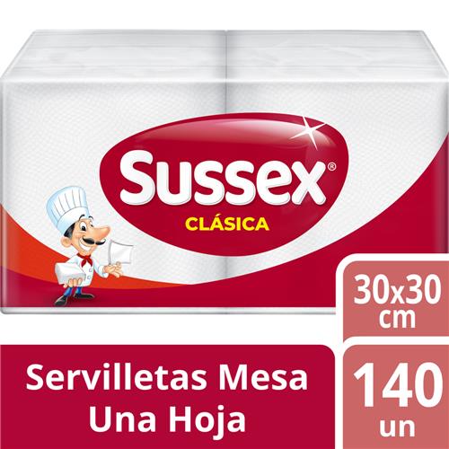 SERVILLETAS SUSSEX FAMILIARES x140uni