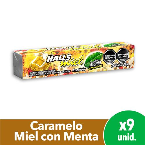 CARAM HALLS MIEL x25.2grs