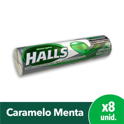 CARAMELOS HALLS FREE x 26.1g