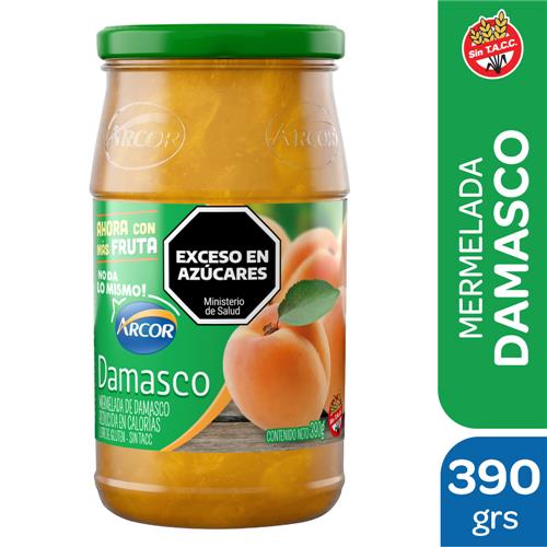 MERMELADA LIGHT DAMASCO ARCOR x 390g