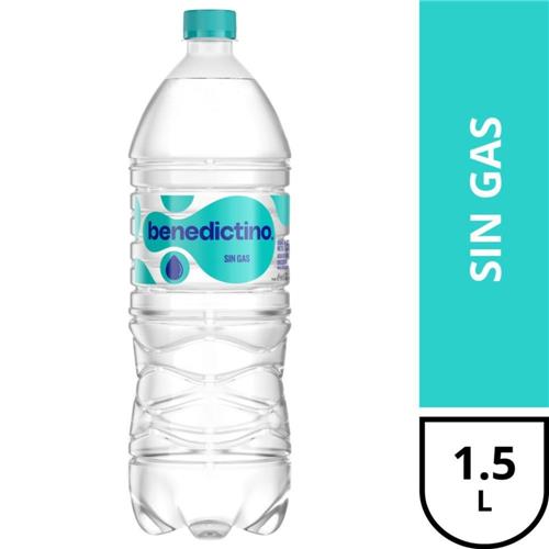 AGUA C/ GAS BENEDICTINO x 1.5L