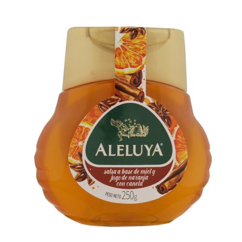 MIEL CON NARANJA Y CANELA ALELUYA x 250g