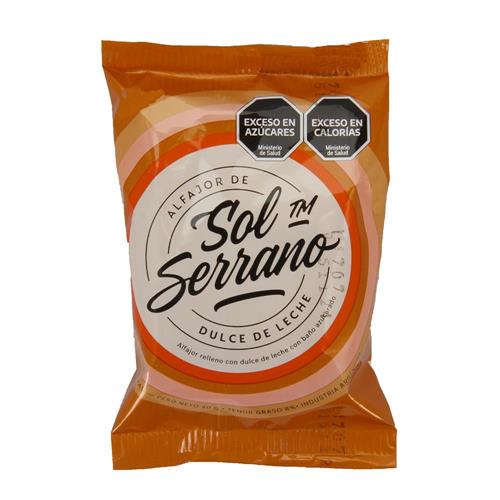 ALFAJOR SOL SERRANO DULCE DE LECHE 40gr