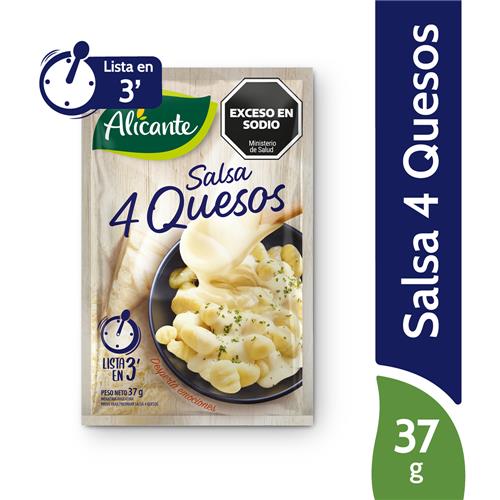 SALSA 4 QUESOS ALICANTE x 37g