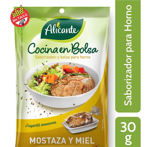 COCINA EN BOLSA MOSTAZA ALICANTE x 30g
