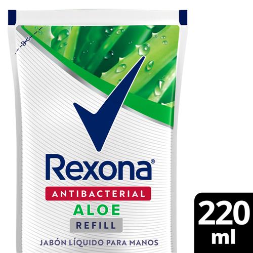 JABON LIQ ANTIB ALOE REXONA DP x 220ml