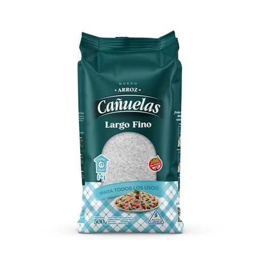 ARROZ LARGO FINO CAÑUELAS x 500gr