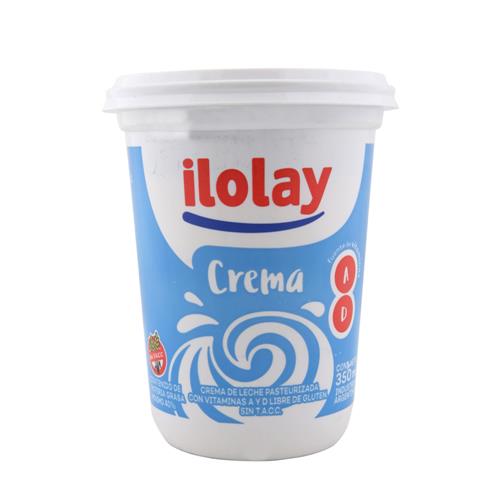 CREMA DE LECHE DOBLE ILOLAY x 350 cc