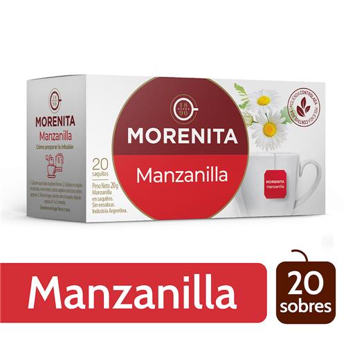 TE DE MANZANILLA LA MORENITA MC x 20u